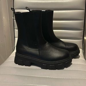 Wild Diva LOVE boots , women’s size 9 .